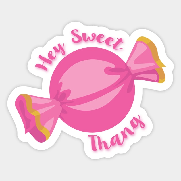 "Hey Sweet Thang" Zack Suite Life Pink Sticker by simonescha